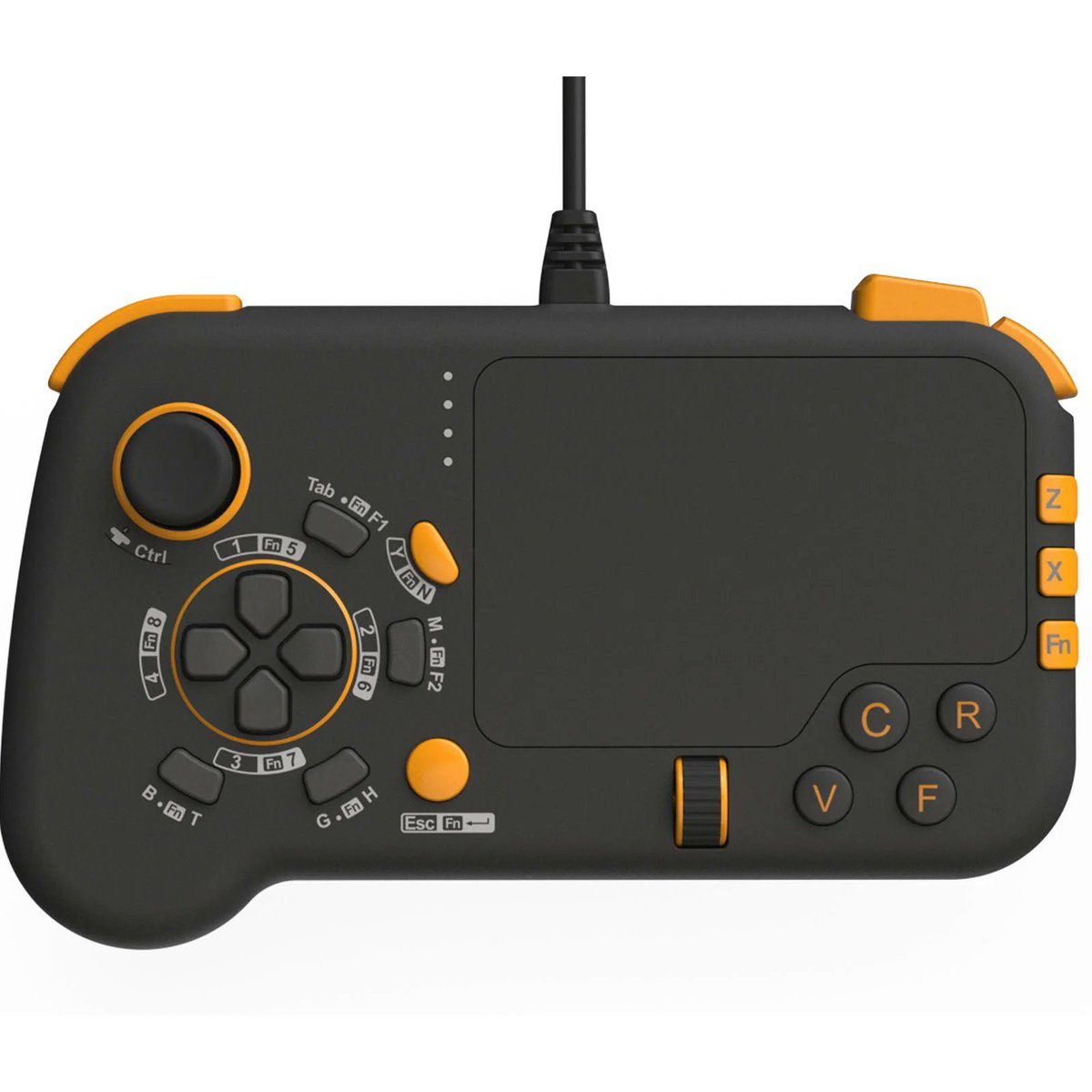 SeraProto's tweet photo. Hey @IndieAlpaca have you seen this controller? I've been using it as a macropad for editing for the past year. It works on everything but switch. Might still be worth checking out. It's supposed to be a controller option for people used to mouse and keyboard. Darkwalker Shotpad. https://t.co/UnQOxOv9I2