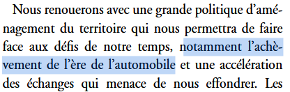 Branco : Je commence à peine à lire son "programme", et d'emblée sur ces trois premiers points, c'est (très) mal barré. Je pense qu'il prépare un sale coup.