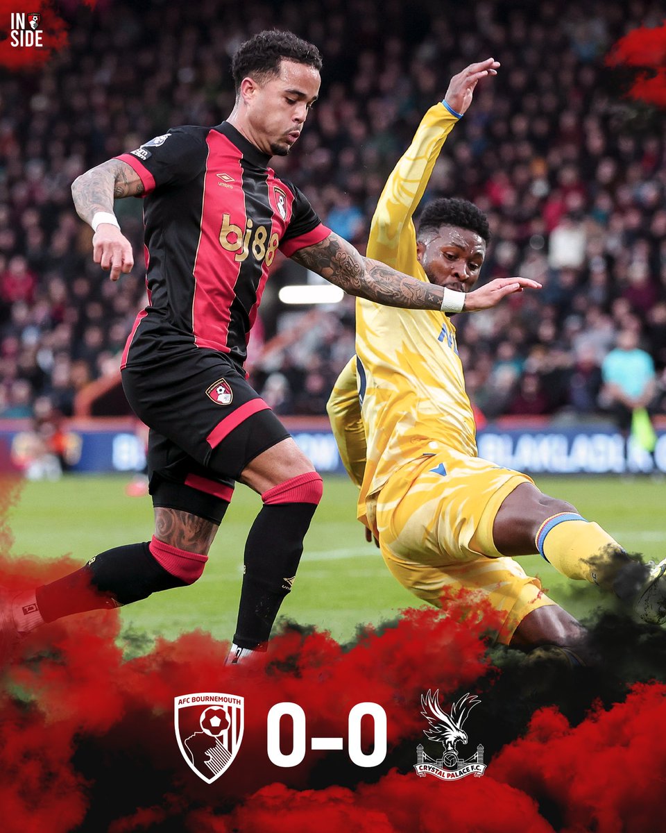 InsideAFCB's tweet photo. 𝗪𝗲𝗹𝗹, 𝘁𝗵𝗲𝗿𝗲’𝘀 𝗰𝗲𝗿𝘁𝗮𝗶𝗻𝗹𝘆 𝗯𝗲𝗲𝗻 𝗯𝗲𝘁𝘁𝗲𝗿 𝗴𝗮𝗺𝗲𝘀. 😂 #afcv

Quite a dull 90 minutes with a lack of clinical attacking but a sturdy defence. 🛡️

[1/3] https://t.co/cLN3ylBgDa
