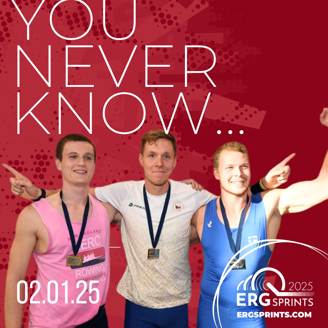 Erg Sprints (@ergsprints) on Twitter photo #TBT: Top 3 men's 2Ks in Erg Sprints history were all set in '18, when we hosted the 1st <a href="/WorldRowing/">World Rowing</a> Indoor Champs! 👀
5:44.8 - Jakub Podrazil, Czech Republic (Open)
5:54.0 - Graham Benton, MAD Team IRC (40-49)
5:56.1 - Andrew Kohl, USNaval Academy (U23)
ergsprints.com #TBT: Top 3 men's 2Ks in Erg Sprints history were all set in '18, when we hosted the 1st <a href="/WorldRowing/">World Rowing</a> Indoor Champs! 👀
5:44.8 - Jakub Podrazil, Czech Republic (Open)
5:54.0 - Graham Benton, MAD Team IRC (40-49)
5:56.1 - Andrew Kohl, USNaval Academy (U23)
ergsprints.com