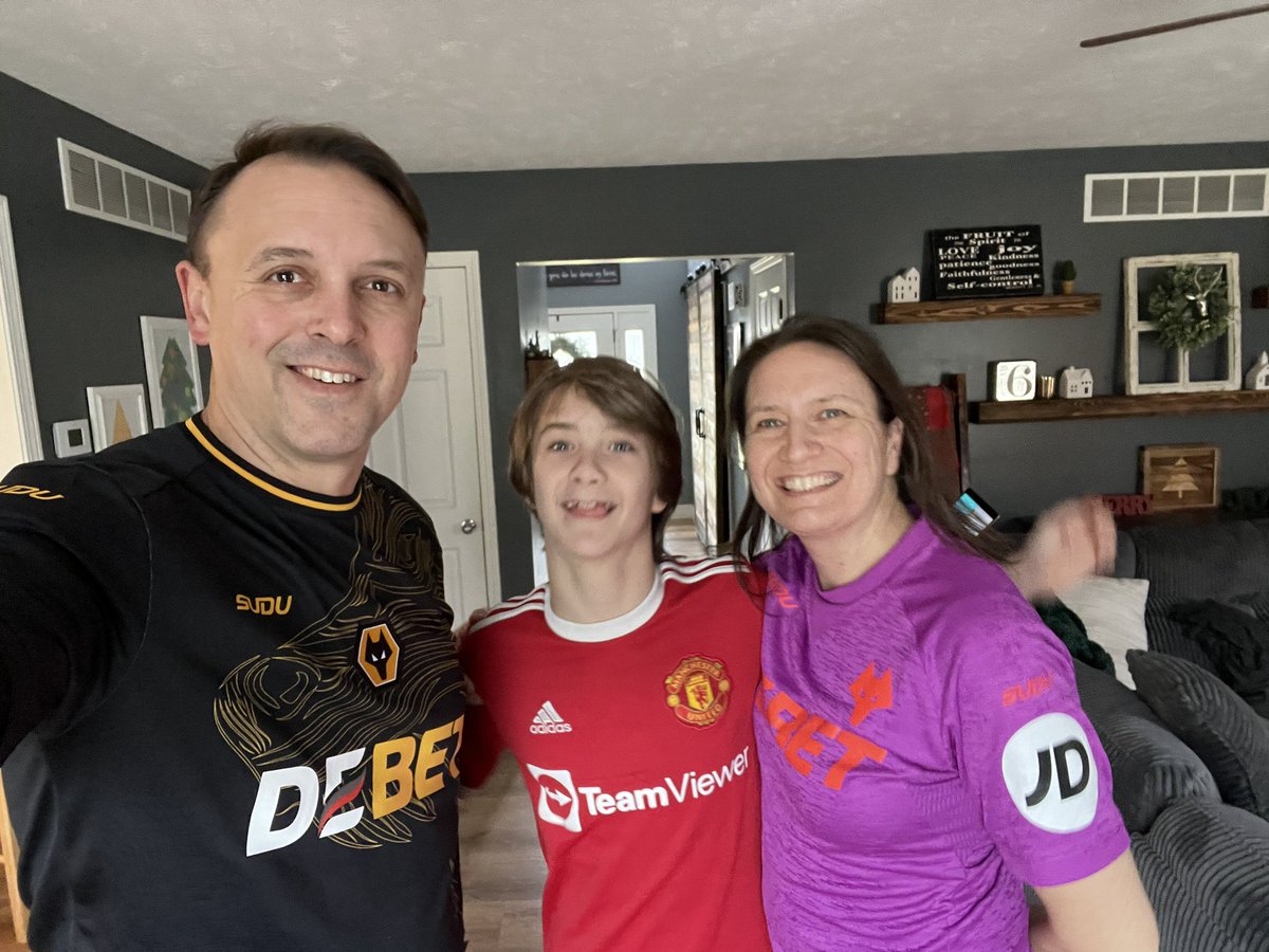 Christmas is done. Boxing Day is here! And there may be some boxing in our house divided! Come on You Wolves!!