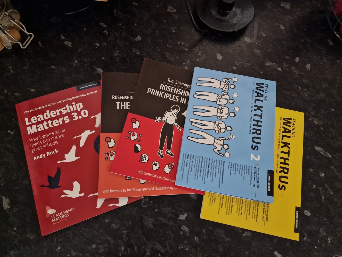 When your mum retires and donates some of her CPD collection to you. 

Happy Retirement Mum!