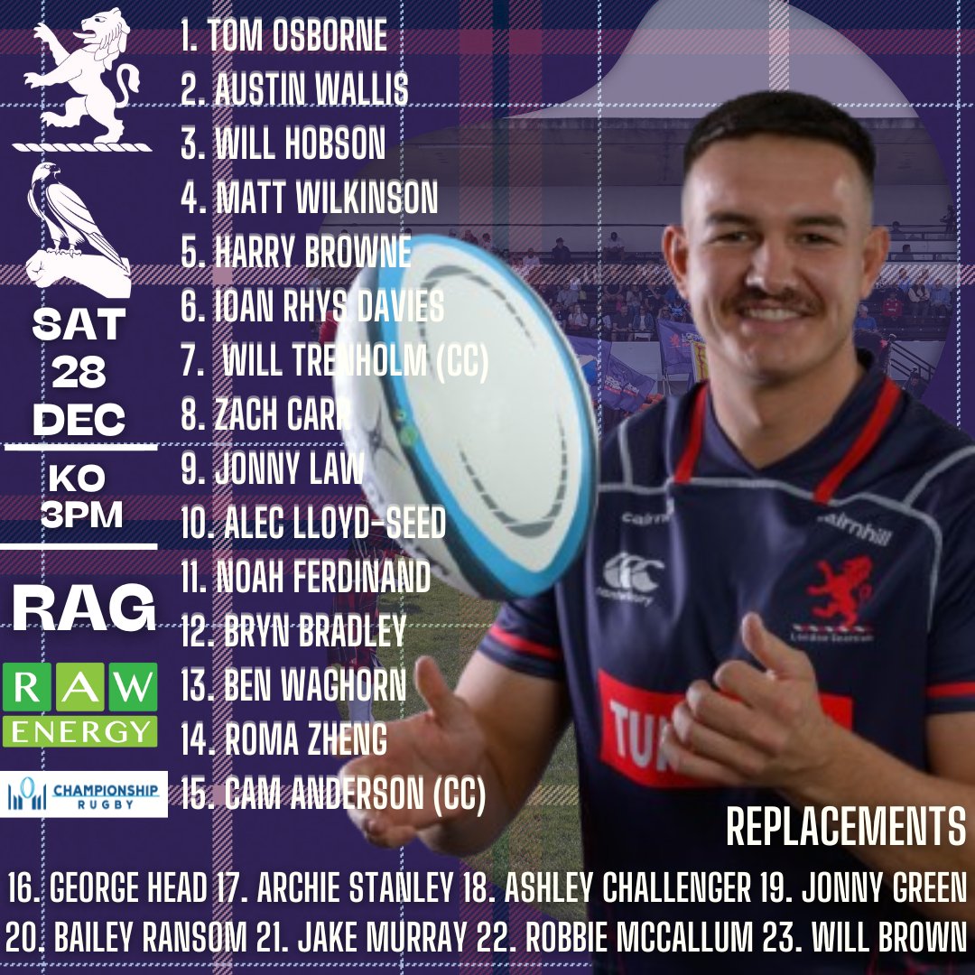 LSFCOfficial's tweet photo. TEAM'S UP 🚨🚨

🔥RHYS DAVIES STARTS
🦁TRENHOLM AND ANDERSON CO-CAPTAIN
🏴󠁧󠁢󠁳󠁣󠁴󠁿MURRAY IN LINE FOR FIRST START
🎟️https://t.co/WnyJcWs6B1

#forthepride https://t.co/3gV3dk0iNJ