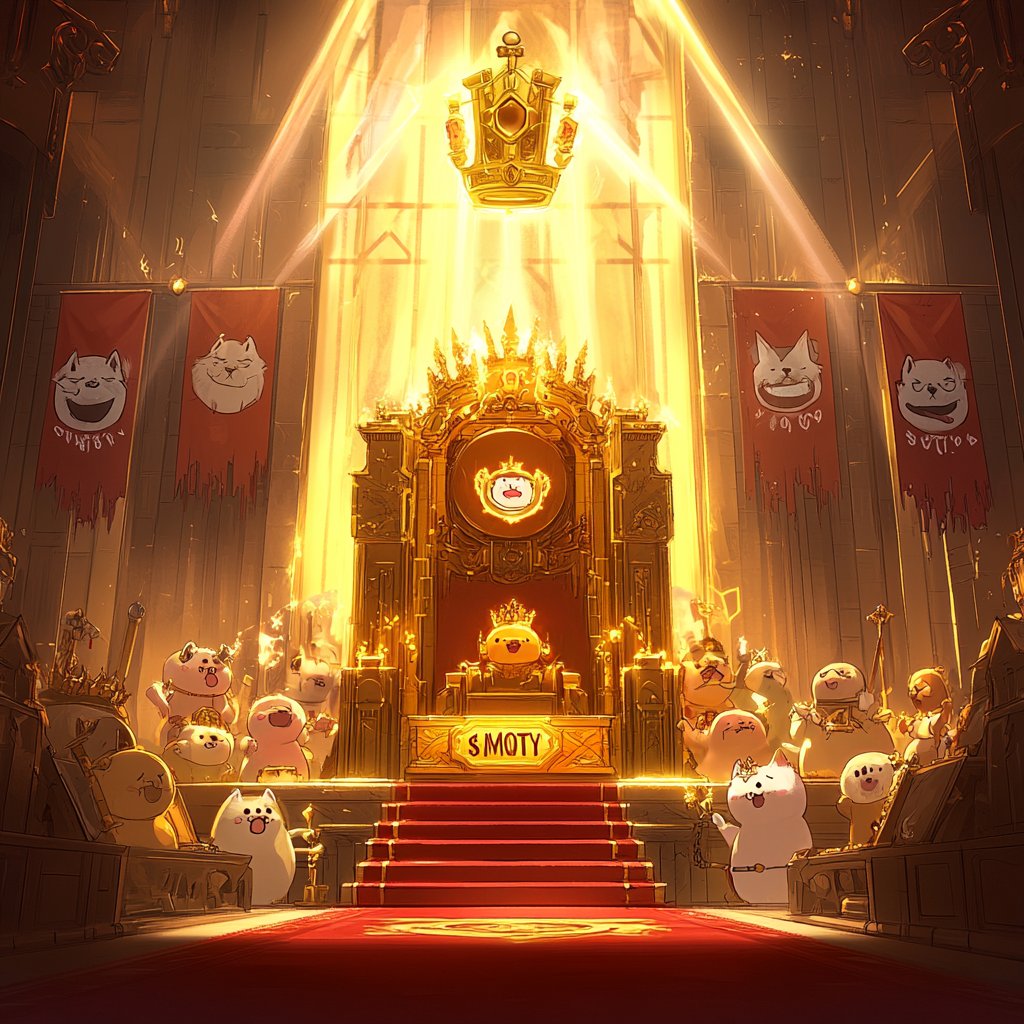 $MOTY

👑All hail the Meme Throne! $MOTY isn’t just a coin—it’s the crown jewel of internet culture. 

Who will claim the ultimate seat of meme royalty? Cast your votes now! 🚀✨ 

#MOTY #MemeThrone #CulturalRevolution