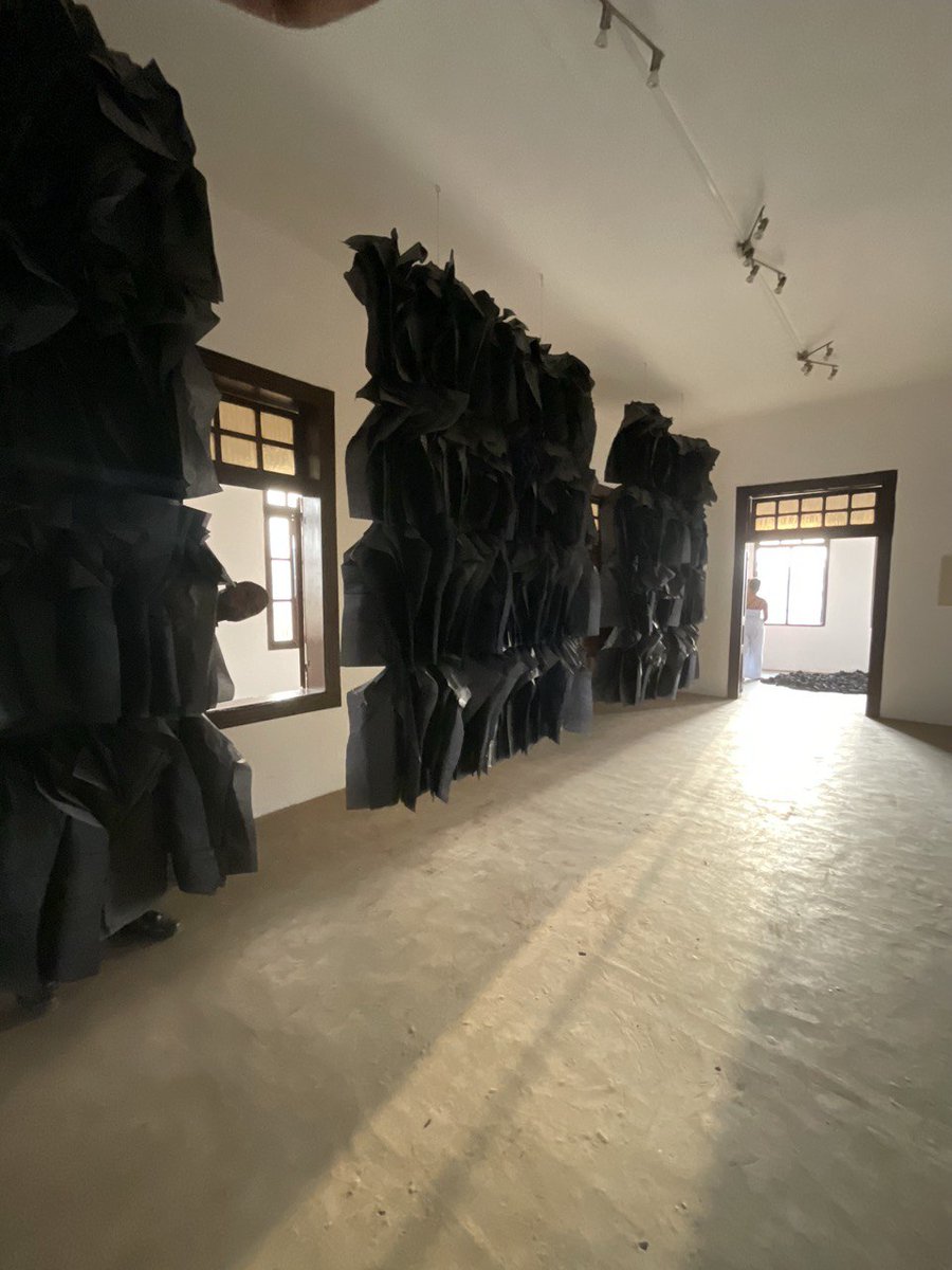 OMONABULESHOWO's tweet photo. I had a great time exploring @joelandriano 's PROMESSE project with the complicity of #IsholaAkpo, @courauclotilde , #JeremyDemester, @agourcon , #NobelKoty and #ZahraRabeharisoa.
I invite you to go and see this amazing works at @FondationZinsou in Ouidah. https://t.co/85DI2mYt1p