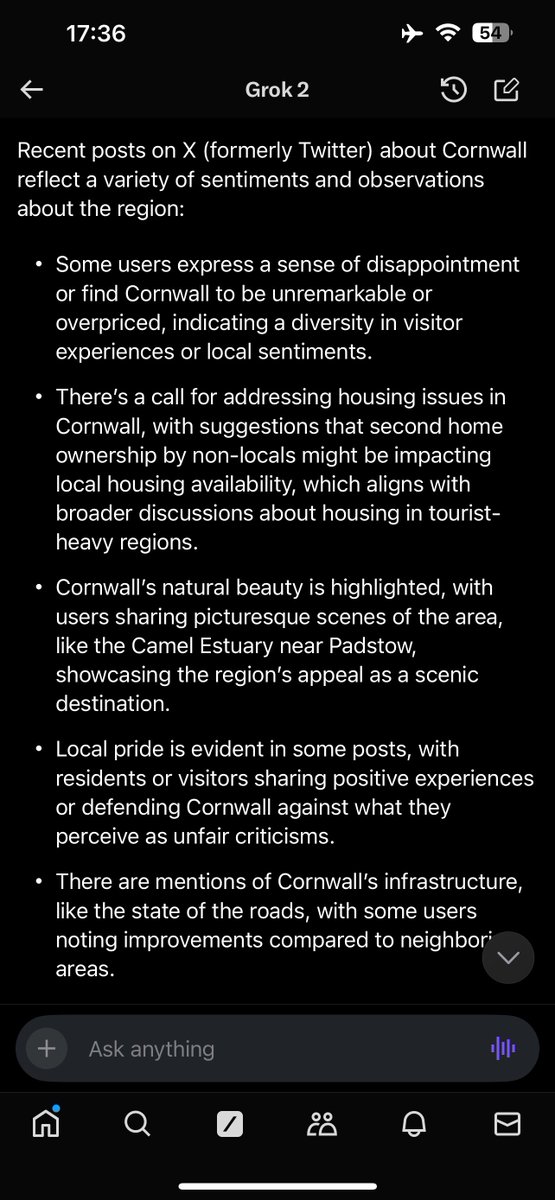 Grok2 opinions on Cornwall