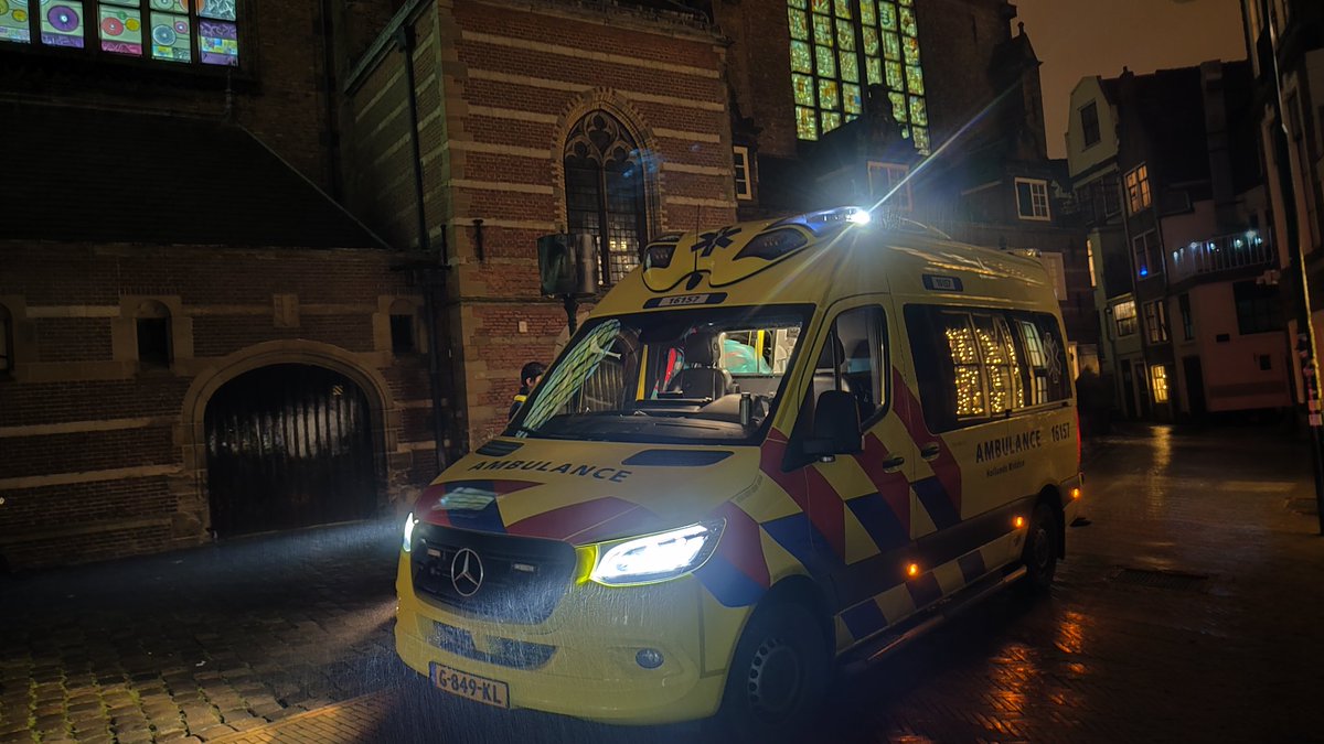 Incident met gewonde man onder invloed in Gouda