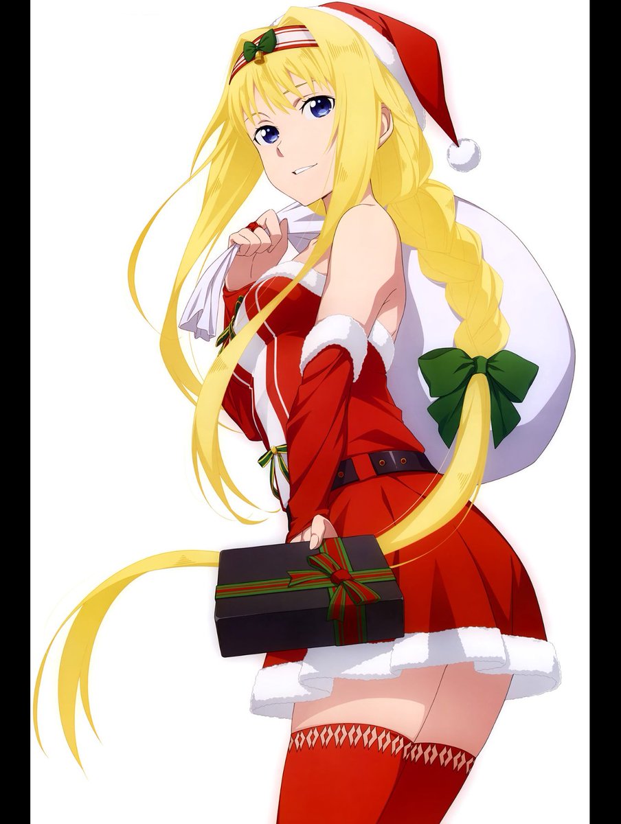 VirtualAlice_'s tweet image. Would you like your gift now or later? (*/ω＼*)
#MerryChristmas