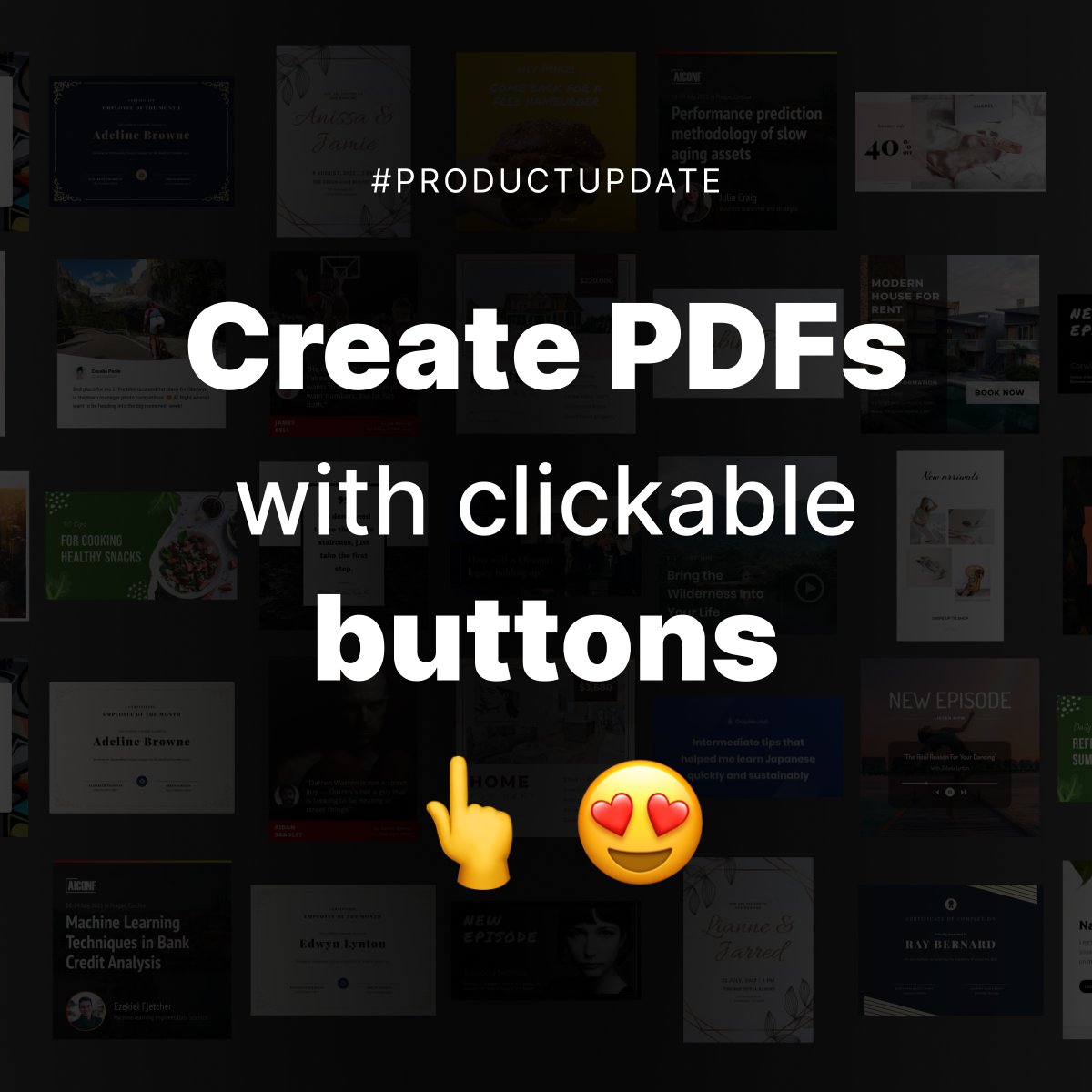 robollyhq's tweet photo. Robolly got an update! You can now create PDFs with clickable buttons and links in Robolly 🚀

Read more in the documentation at
https://t.co/iF83IT8lnV https://t.co/zJ0h9OOAE6