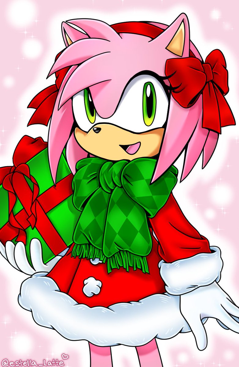 Happy Holidays 🎁🎀
#AmyRose #SonicTheHedgehog