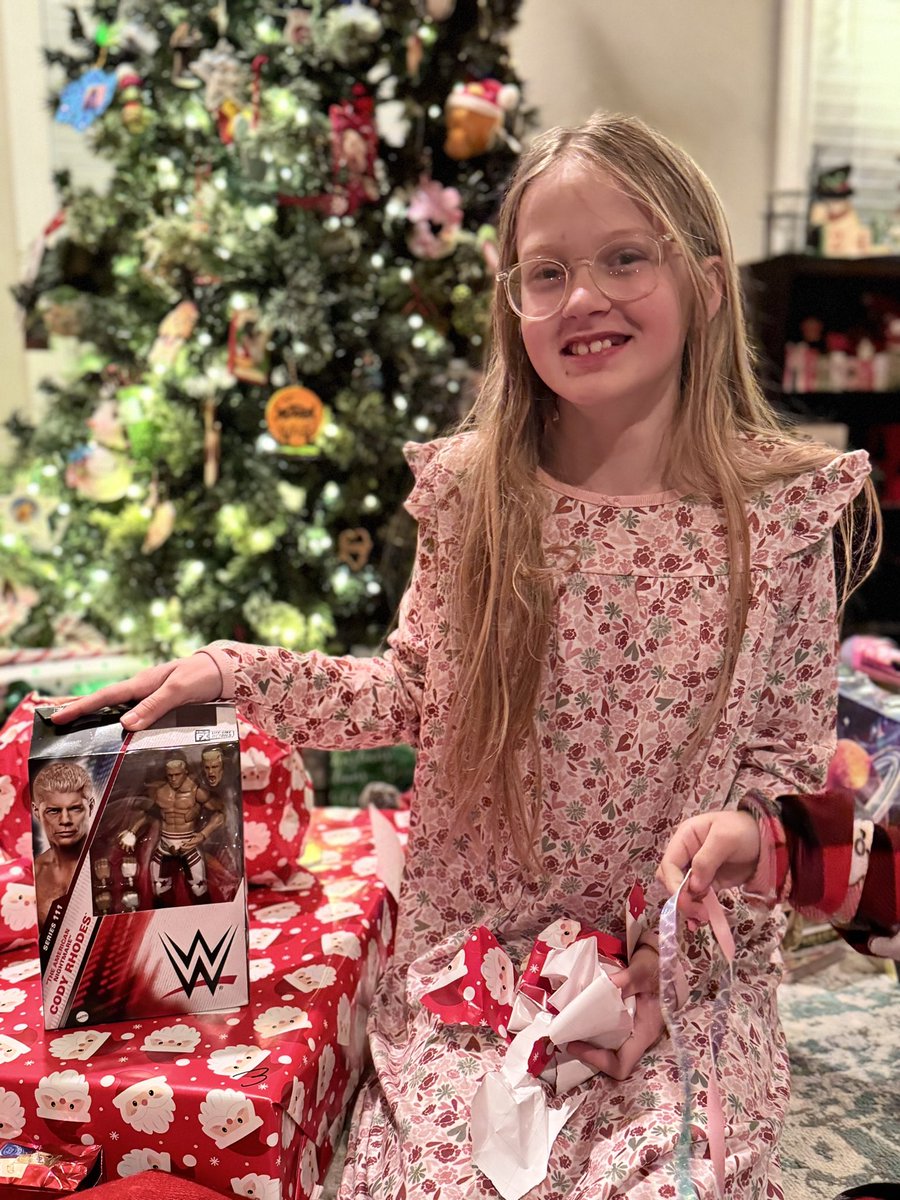 Hey, <a href="/CodyRhodes/">Cody Rhodes</a>, this is the main thing she wanted on Christmas this year!