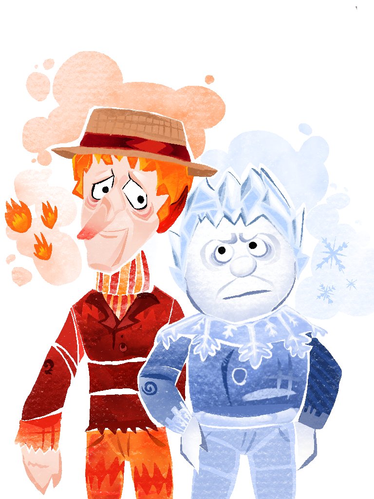 #amiserbrotherschristmas #snowmiser #heatmiser #swap
#art #fanart ❄️🔥