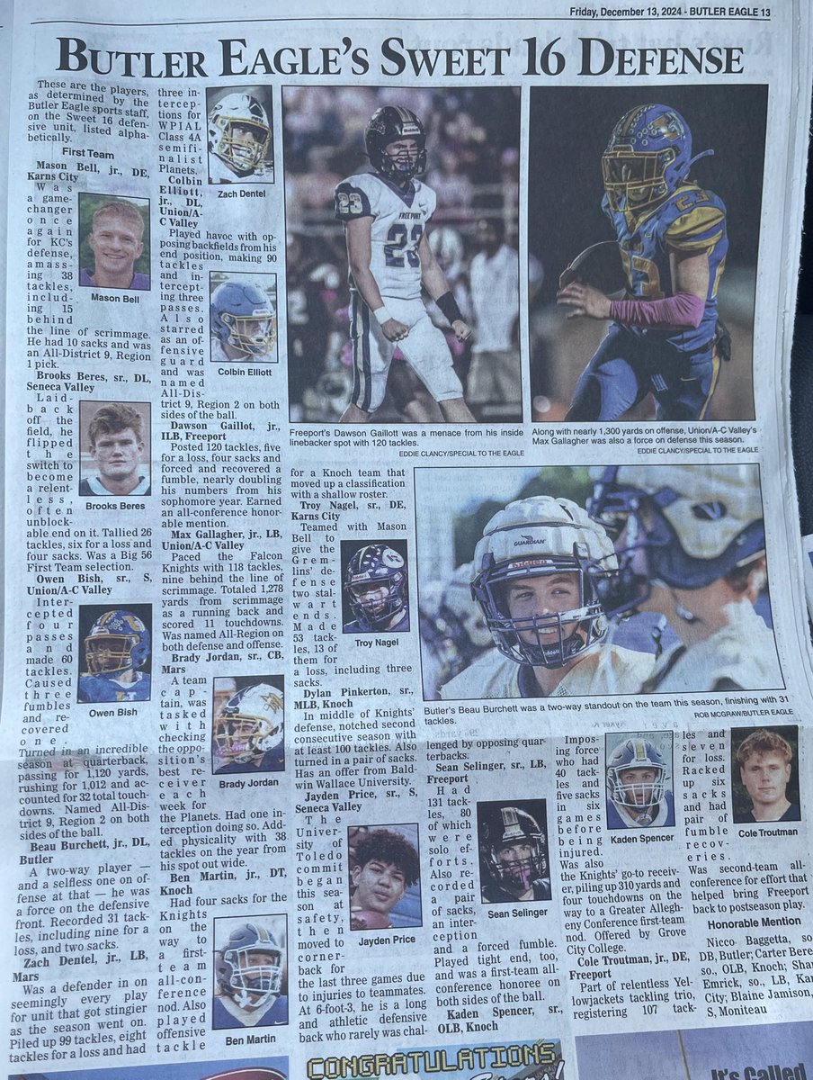 Thank you <a href="/BESportsTeam/">Butler Eagle Sports</a> for putting me as one of Butler Eagle’s sweet 16 defensive players!
<a href="/GermaniErik/">Germ</a> <a href="/darrell64588458/">darrell smith</a> <a href="/BigJack7700/">Jack Martha</a> <a href="/EricChristy10/">Eric Christy</a> <a href="/chip_mcguire/">Chip Mcguire</a>