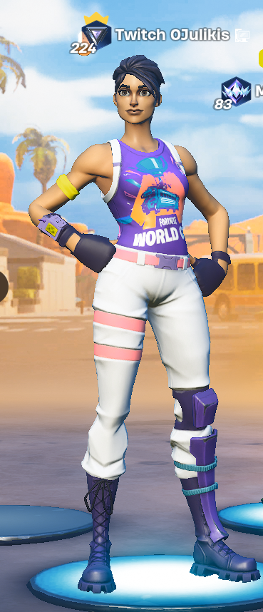 Essa é a nova Skin mais rara do fortnite!  
Renegada voltou essa pegou seu lugar!