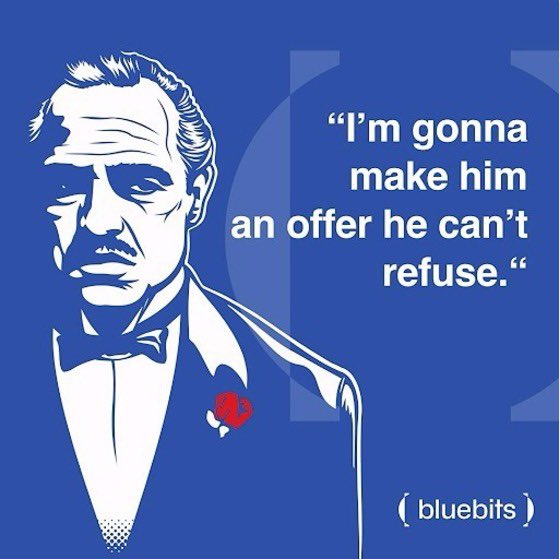 bluebitsclub's tweet photo. Except this time, it’s not the Godfather making the offer—it’s Bluebits! 🎬💥

Support as a fan, earn as a partner. 🤝💸 https://t.co/Re7OZoiRpZ