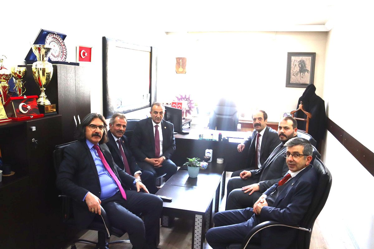 Ziyaretleri ile bizleri onurlandıran Milletvekilimiz Sayın Musa Küçük, MHP İl Başkanı Mete Kaya, Merkez İlçe Başkanı Nuh Alparslan Durdu, İl Genel Meclisi Üyeleri Hasan Çiçek ve İsmail Şeker... Var olsunlar...