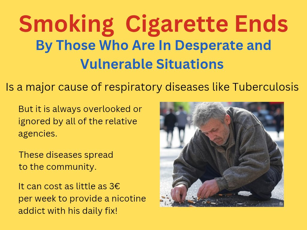 MarXPacE's tweet image. If you are on your arse you will at some time have to resort to desperate measures.  Smoking other people's cigarettes is probably the best way to spread disease.  No relevant agency has even thought of this, let alone address the issue. #homeless #homelessness #destitute