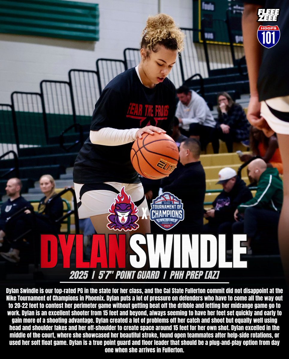 COMMITTED: Cal State Fullerton
📝Dylan Swindle | 5’7” Point &amp; Shooting Guard I PHH Prep | 2025