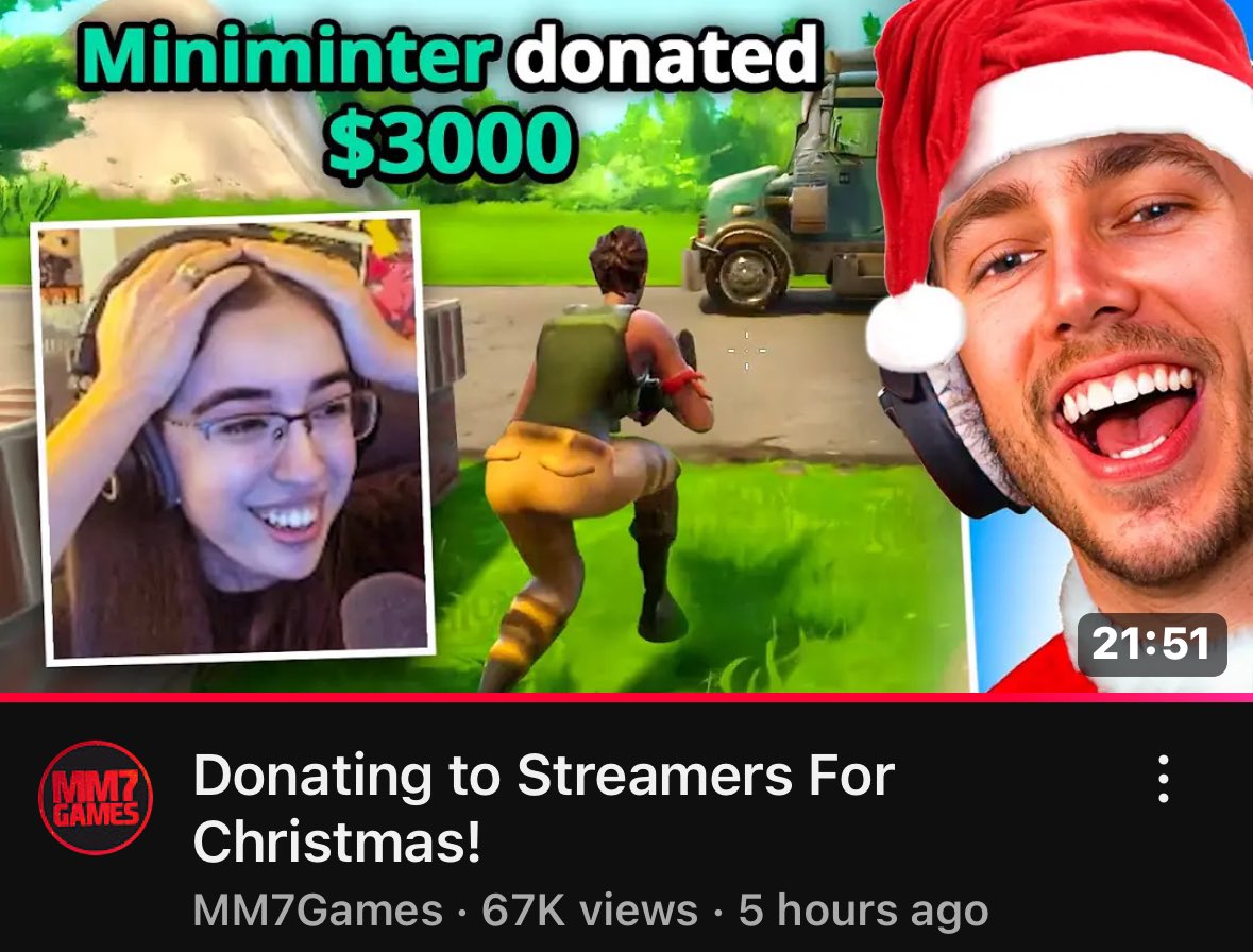 wonderinglabss's tweet image. Miniminter stopped by my stream a few days ago and gave me an in-game challenge for gifted subs! 
Super cool to be in one of his videos AND be on the thumbnail

Thank you Miniminter for this awesome experience! I’m super grateful 🙏🏼🎄