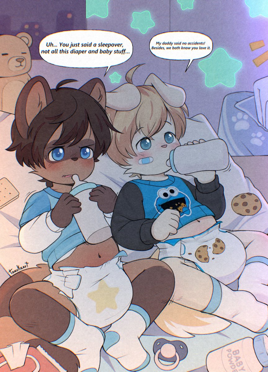 Nunuki01's tweet photo. A pwetty sleepover! >w< https://t.co/5ZMi03uTYM