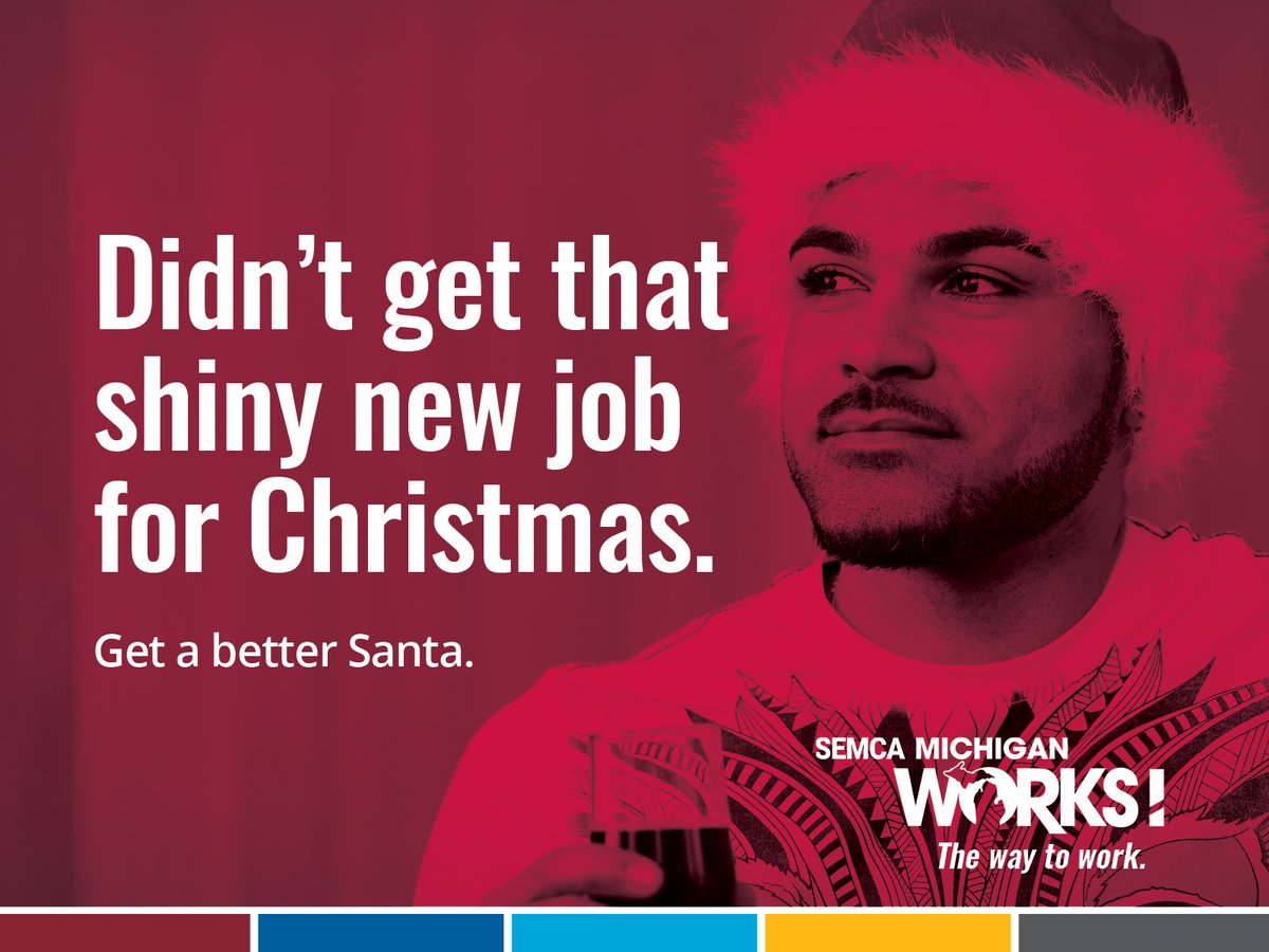 SEMCAMiWorks's tweet photo. Still searching for the perfect job? 🎁 Let us help you unwrap new opportunities. Whether you're starting fresh or leveling up, we’ve got the tools, resources, and support to get you there—for free.

Start today. 👇
☎️ 800.285.9675
🌐 https://t.co/opaxGC4Rcv

#TheWayToWork https://t.co/ytPe9JBoWe