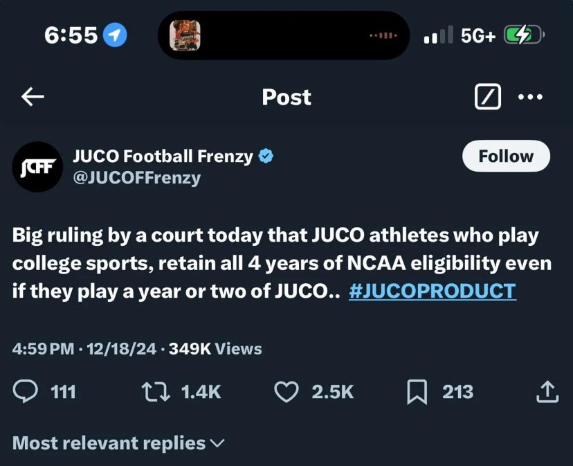 Former JUCO Quarterback at San Diego State University now with 3 years of eligibility left. 
-6’5 205 lbs 
-Physical &amp; Mobile
-Mature &amp; Hungry for an Opportunity to compete in ANY QB Room.
<a href="/JUCOFFrenzy/">JUCO Football Frenzy</a> <a href="/CoachSekander/">Zadi Sekander</a> <a href="/coachfischer7/">Jeff Fischer</a> <a href="/CoachLukeSC/">Coach Williams Fierro</a> <a href="/TheHC_CoachLew/">🔴 Sean Lewis ⚫️</a> <a href="/CoachProodian/">CoachProodian</a>