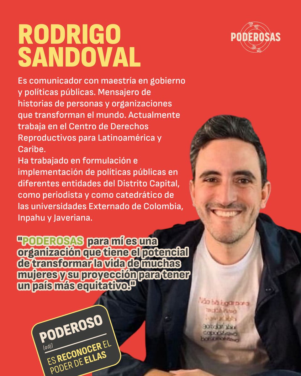PoderosasColom2's tweet image. ¡Les presentamos a nuestra Poderosa Junta Directiva!
2 años acompañando, asesorando y dirigiendo nuestro crecimiento por un país más igualitario, más libre, más bonito. Gracias por ser parte de este movimiento.❤️ 

#PoderosasColombia
