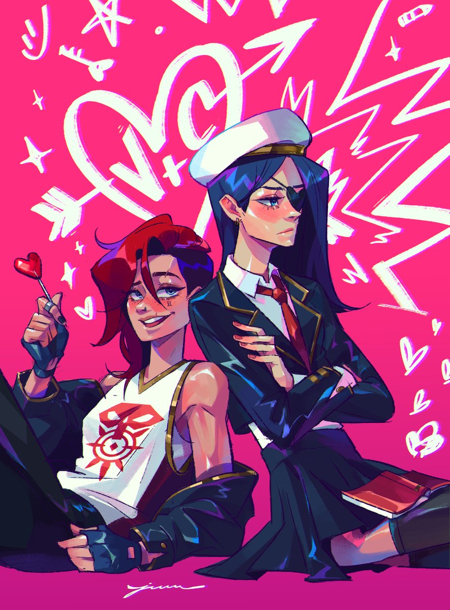 💘𝐕 ＋𝐂💘
#CaitVi #Arcane ✨