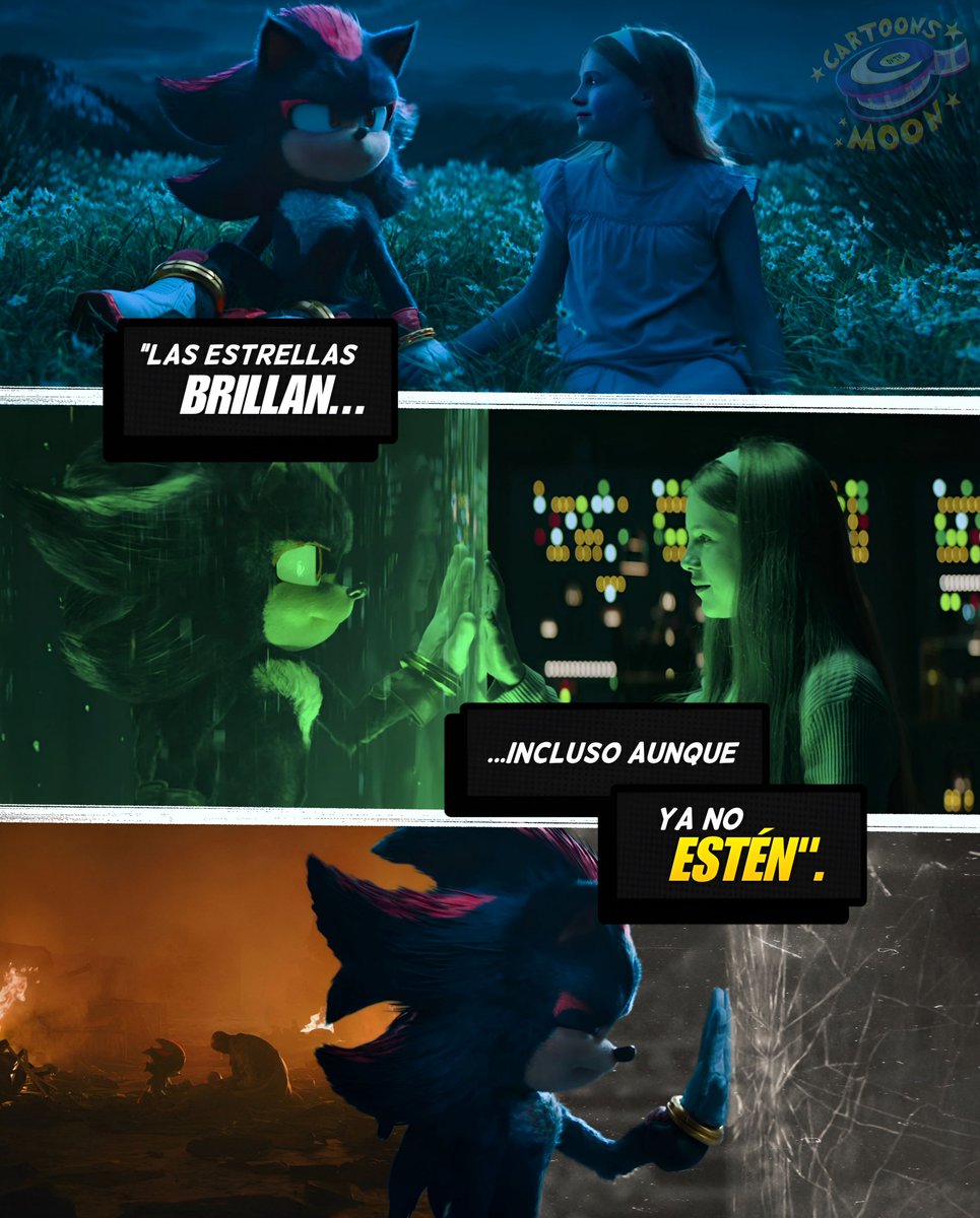 Qué frase tan hermosa le dieron a Shadow y María en Sonic 3