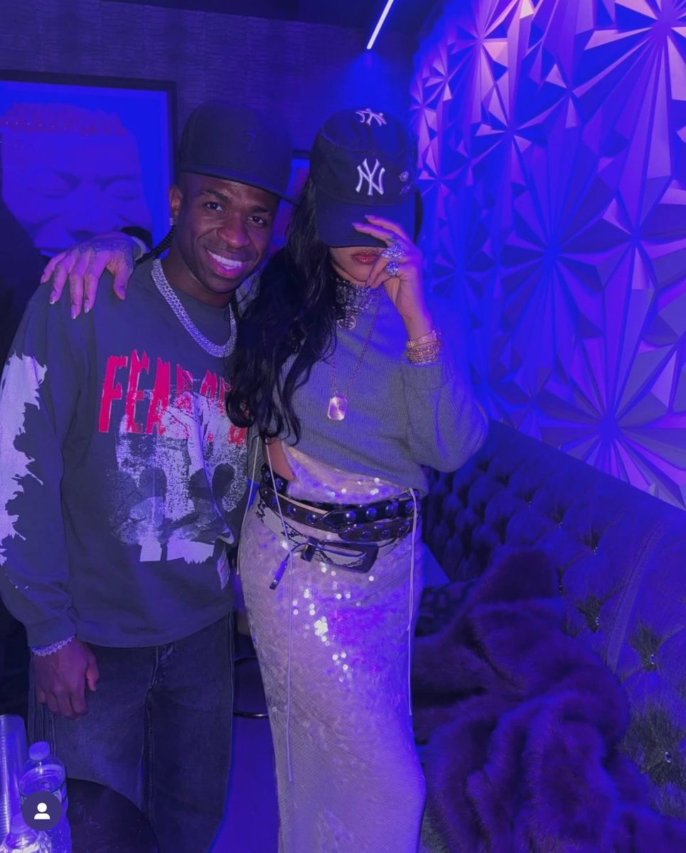 MadridXtra's tweet photo. Vinicius Jr x Rihanna. https://t.co/4EhBC1LCDi