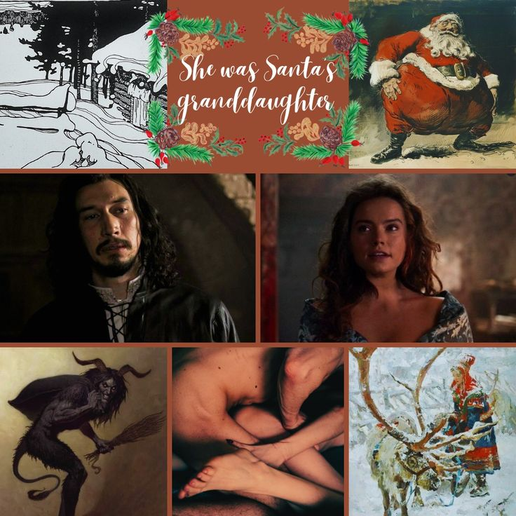 Namarabia2's tweet photo. This is a silly story, inspired by Jacques Dutronc's song "La Fille du Père Noël".
Kylo is Father Fouettard's grandson and he is having an affair with Rey, Santa's granddaughter. 🎄☃️❄️🧑🎄💋
Porn, with a vague🤏 storyline.
https://t.co/S9rX1yvkTl https://t.co/4aBEFcVq21