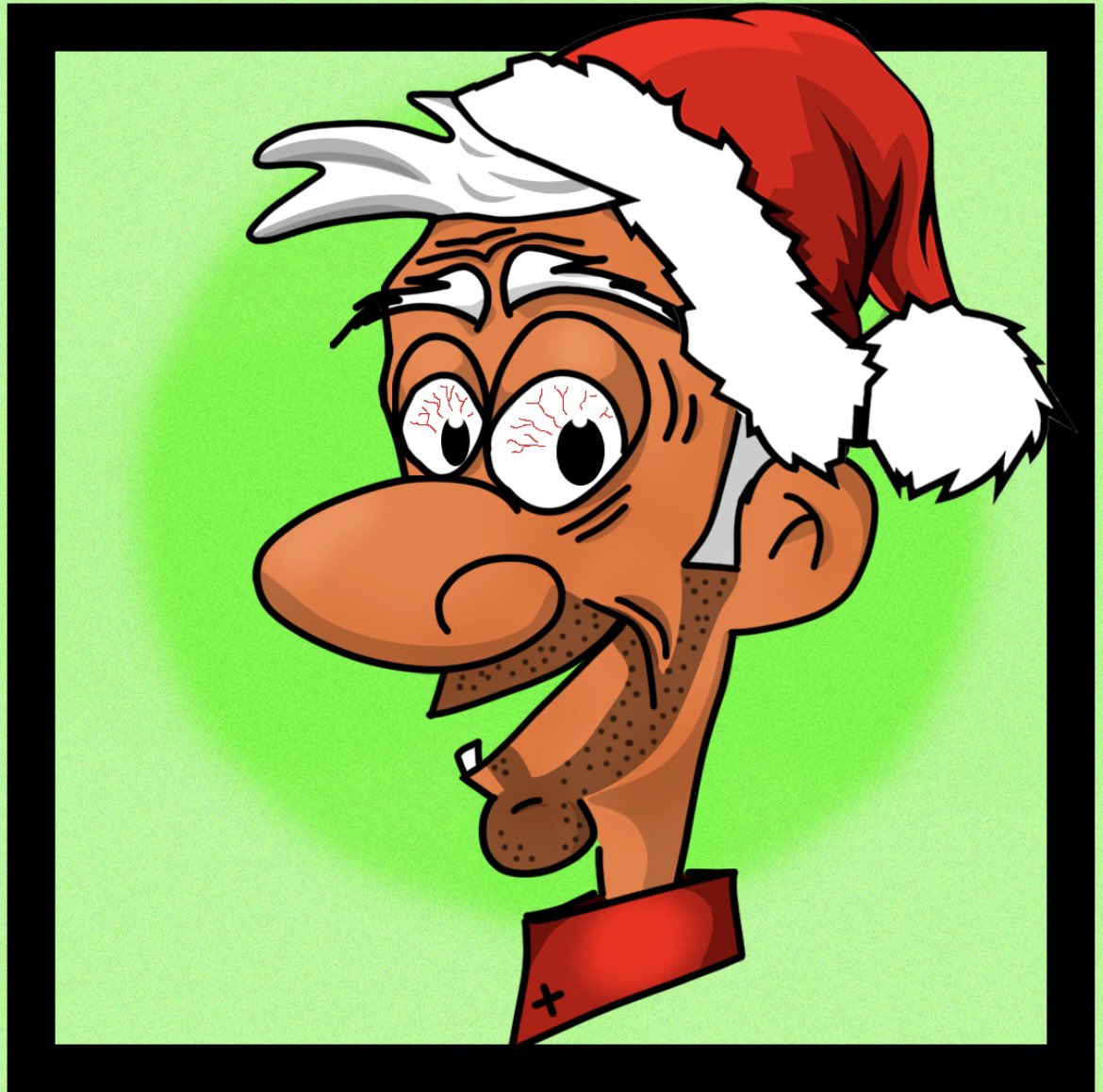 guk_nft's tweet photo. @TheeHustleHouse Grandpa is ready for Christmas https://t.co/5s6QHpl8u5