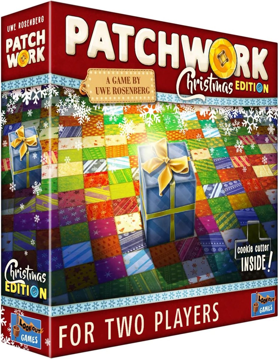 MapleGameDeals's tweet photo. Patchwork - Christmas Edition

36% off for #BoxingDay

#ad https://t.co/ov24V8JePz https://t.co/6JZBydKJhc