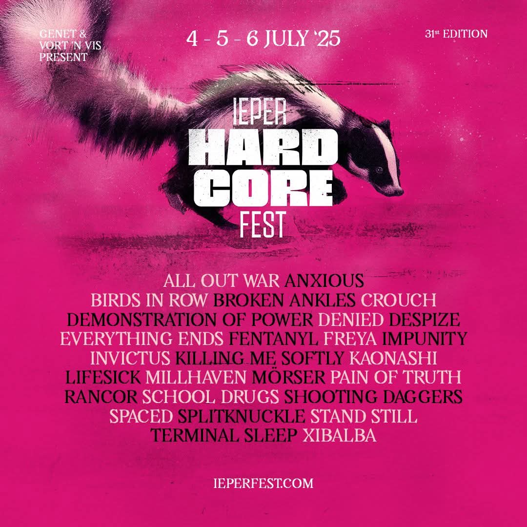 #Ieperfest More bands added to <a href="/Ieperfest/">Ieperfest</a> 2025 facebook.com/share/1B3i3eDm…