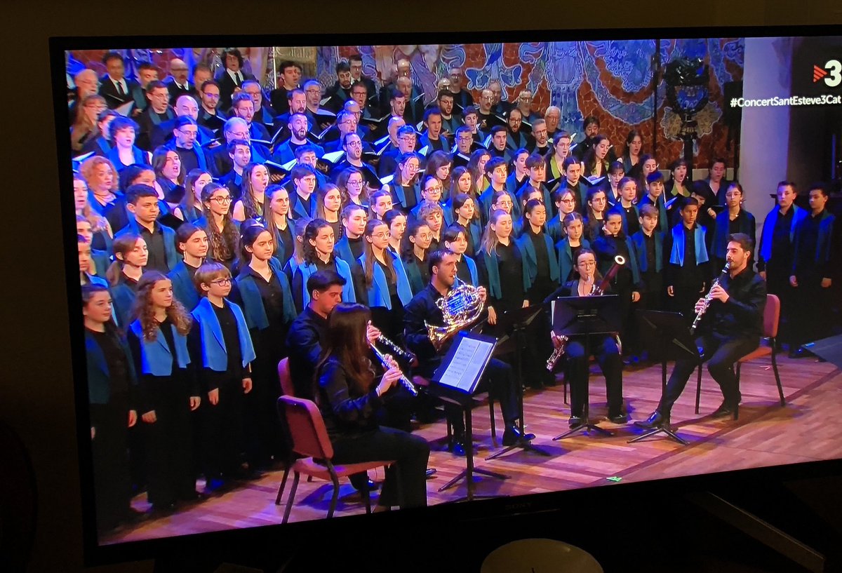 Com cada any per Sant Esteve, el magnífic concert al #PalaudelaMúsica