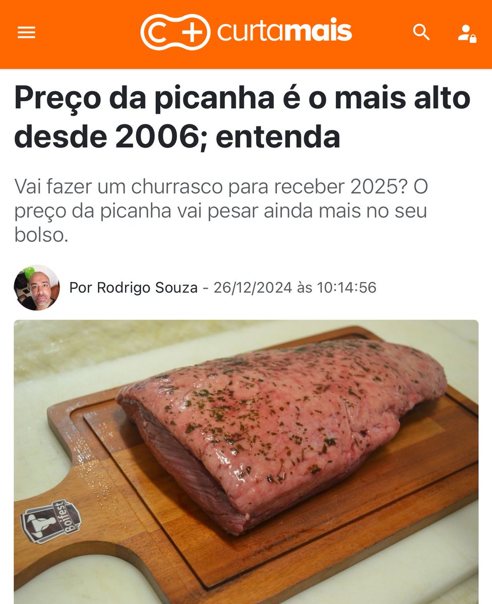 brom_elisa's tweet photo. O pobre vai voltar a comer picanha! 👍🏻 https://t.co/atSt6GlWl9