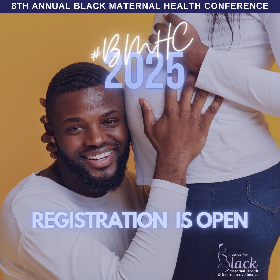 CBMHRJ_Tufts's tweet photo. 🎁 Give the gift they REALLY want… Tickets to the 8th Annual Black Maternal Health Conference, April 4-5, 2025! ✨
🔥 Don’t wait—secure your spot now! https://t.co/XNqqkes7v2
#BlackMaternalHealth #BMHC2025 #HealthEquity #CBMHRJ_Tufts #MOTHERLab #TuftsUniversitySchoolOfMedicine https://t.co/7nCWJCzAef