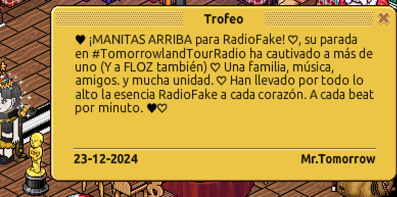 RadioFakeHB's tweet photo. Muchisimas gracias a tod@s ustedes por este eventazo que se realizo junto con otras radios😍 agredecidos por haber aportado un granito de arena en este #TomorrowTourRadio este presente es gracias a nuestros fieles oyentes que cada día están ahí apoyándonos y de nuestro equipo🥰🎶 https://t.co/Pb0btmaBr9