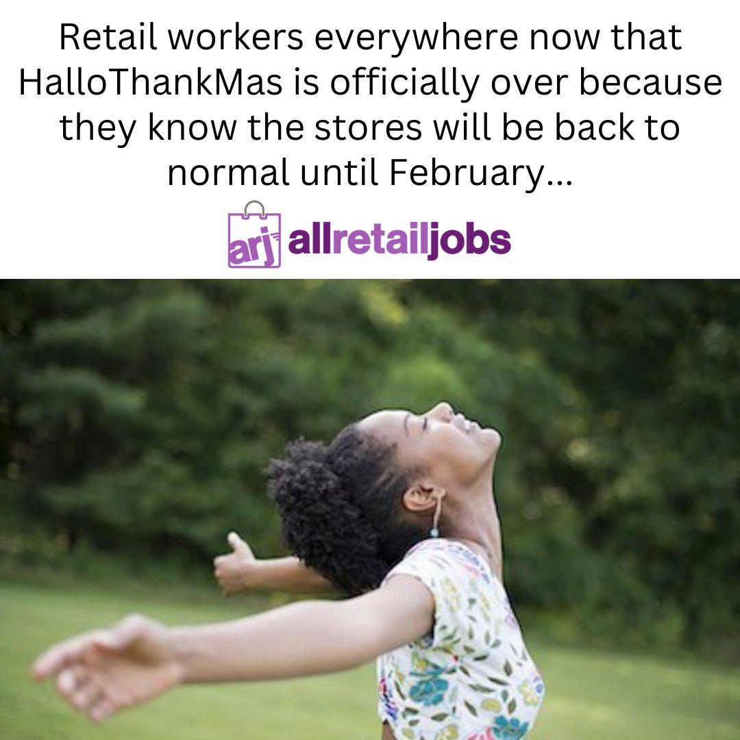 AllRetailJobs's tweet image. * Sigh of relief * 
#retailhumor #retail #customerservice