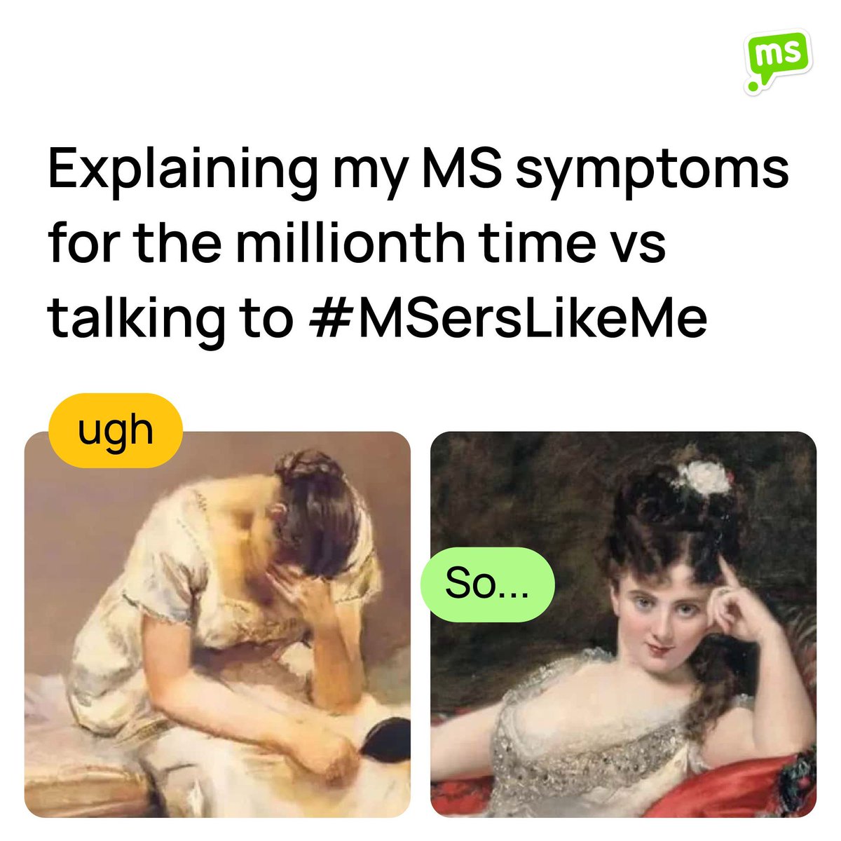 shiftms's tweet photo. Before vs. after downloading the https://t.co/EBTIk10Rxg app 👀 Link in bio to find #MSersLikeMe 

#MultipleSclerosis #MS #ChronicIllness https://t.co/cFwt4kXB5I