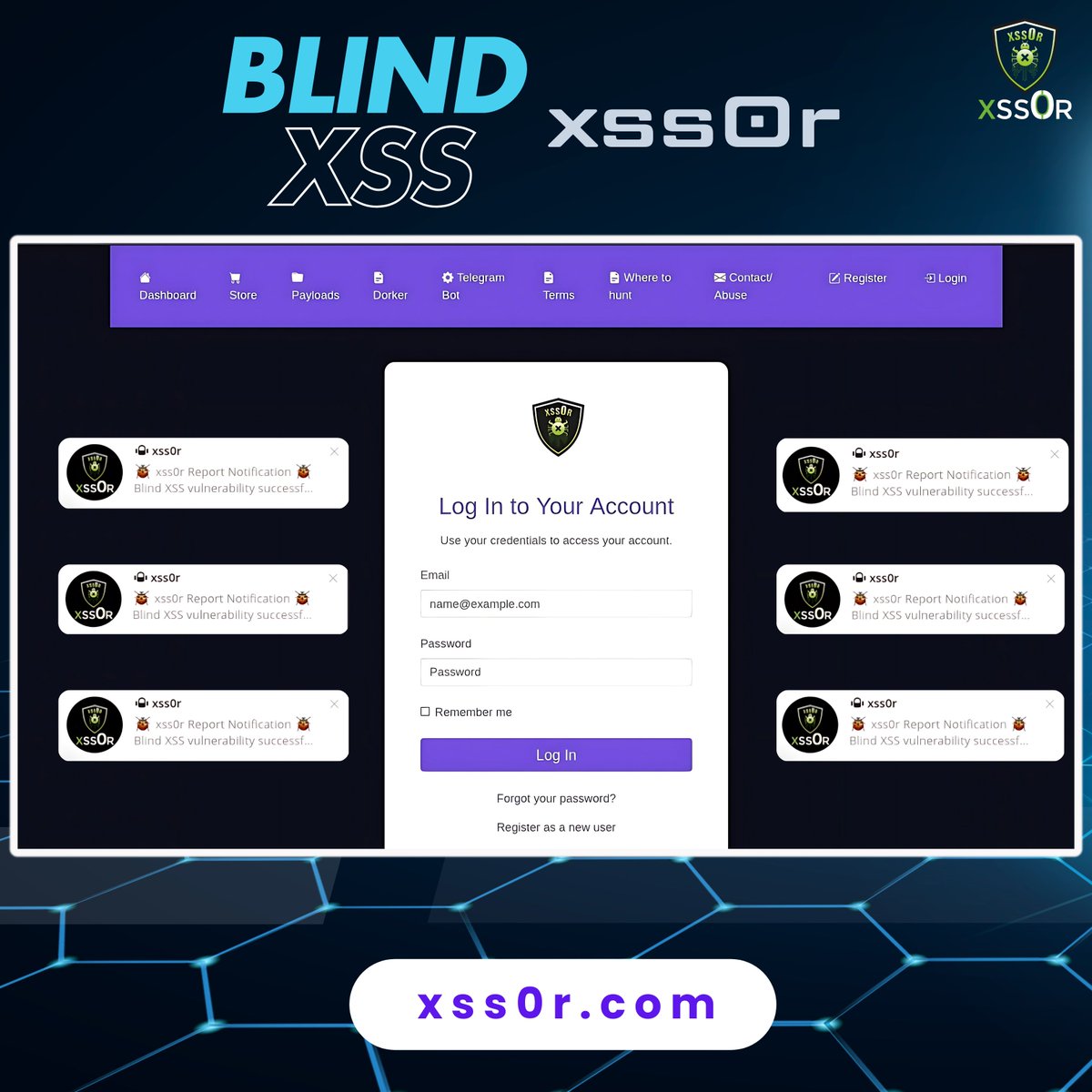 xss0r's tweet photo. Did you know? We offer #Blind_XSS testing completely free! Explore it now: https://t.co/KoXpkPH33R
#xss0r #blindXSS #blindxsspayloads #xss #xsstool #ibrahimxss #xss0rRecon #bestxsstool https://t.co/JujniQCAdT