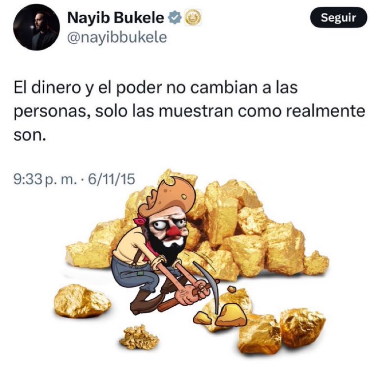 EdithAP_'s tweet photo. Tenés razón, @nayibbukele 

#NoALaMineriaSiAlaVida https://t.co/wXZzgkFPYV