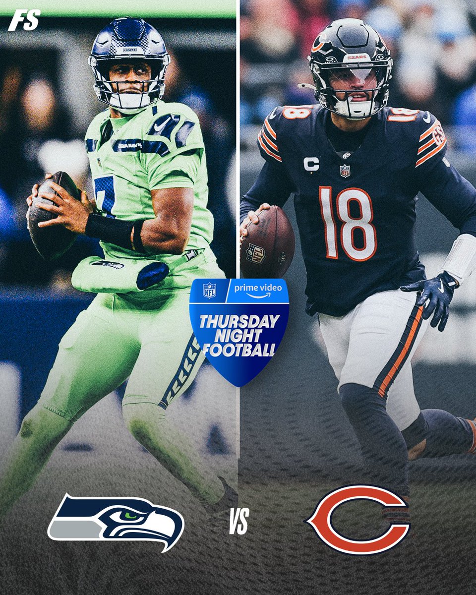 Seahawks vs. Bears kicks off in just a bit! 🏈