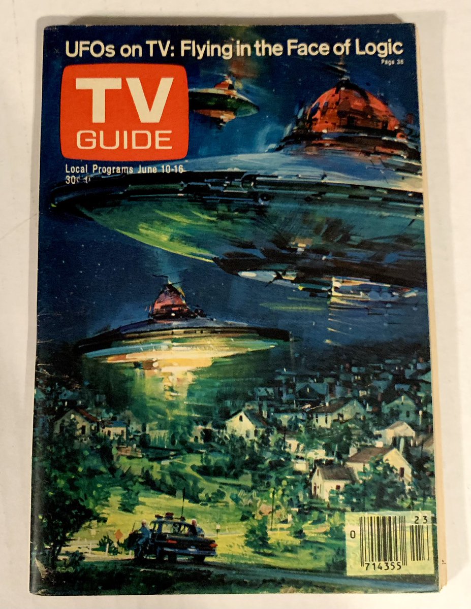MHuntington7's tweet image. New from 1978! Great condition, no label! #UFOs #TVGuide #UFOLibrary #UFOCulture #UFOHistory #Ufology  📺🛸👁️🎄