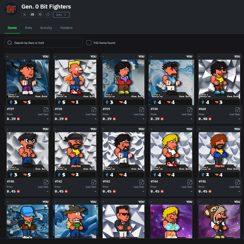 Bit_Fighters's tweet photo. Need a Bit Fighter for the $500 Berry Merry Christmas Special tomorrow?

Don't pay MSRP at the Bit Fighters mint panel! Save your BTC!

Get one for cheap at Salvor!

https://t.co/paYqFdNWqh https://t.co/p0EPERp1rf