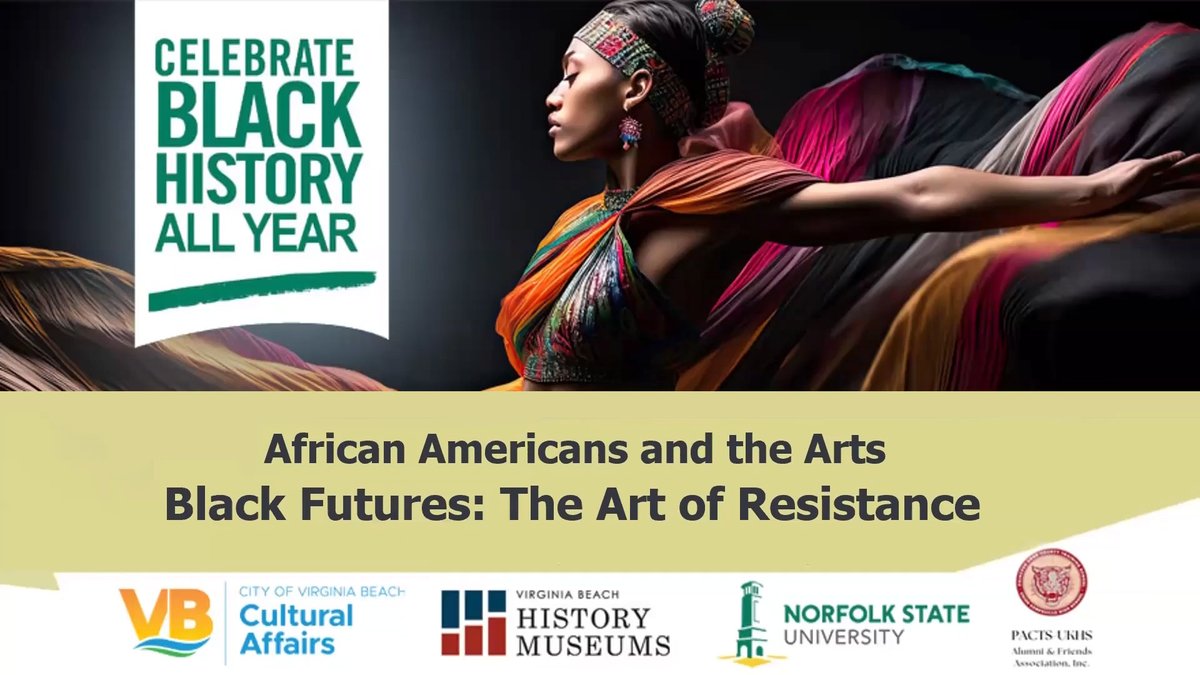 Norfolkstate's tweet photo. Listen to the latest episode of Black History/Black Futures. Celebrating Black history all year long!
The podcast features Musician, Composer, Neo-Futurist, Kyra Sims and Textile and Performance Artist, Nastassja E. Swift. https://t.co/84iCxrTDIn.
#beholdthegreenandgold
#vbarts https://t.co/IiarinoHvn