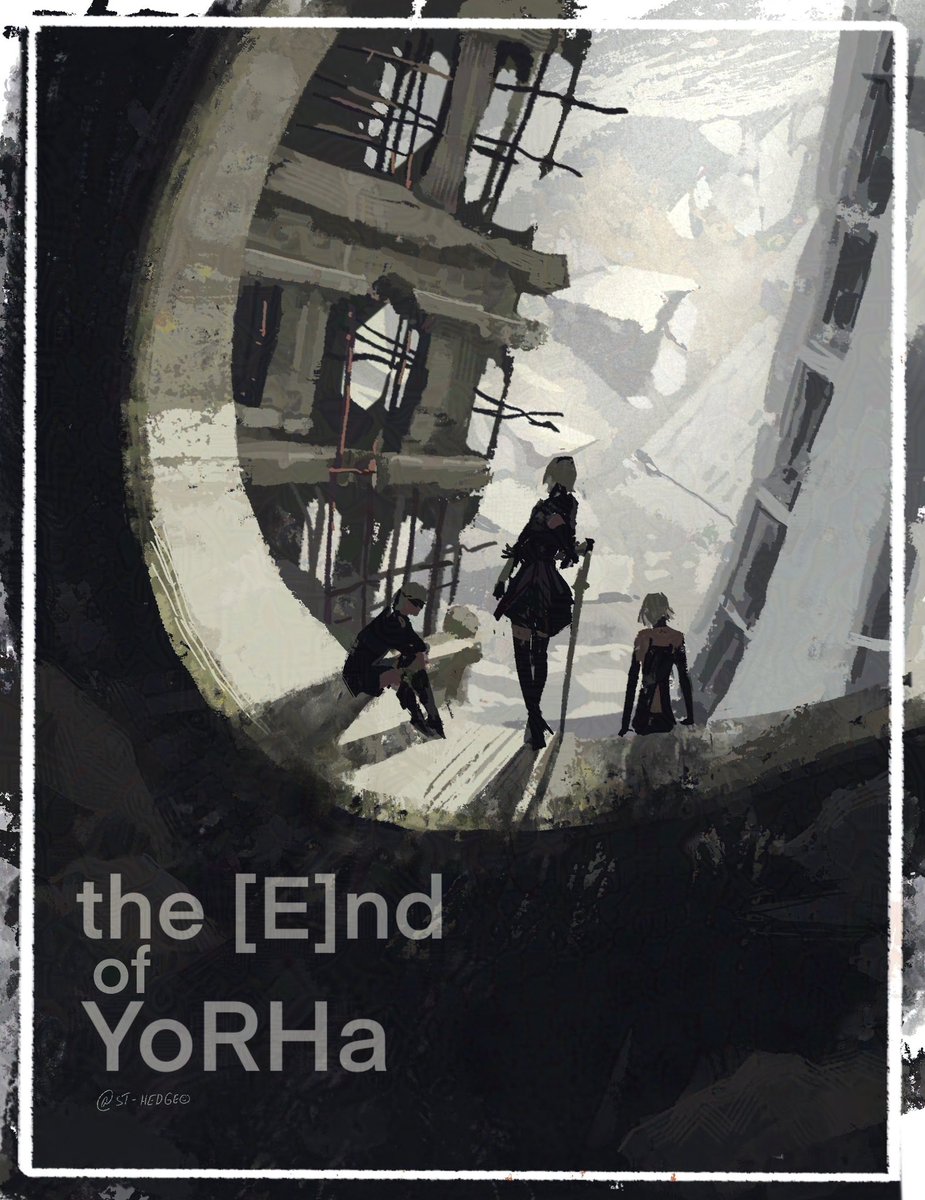 #NieRAutomata also started watching the anime recently