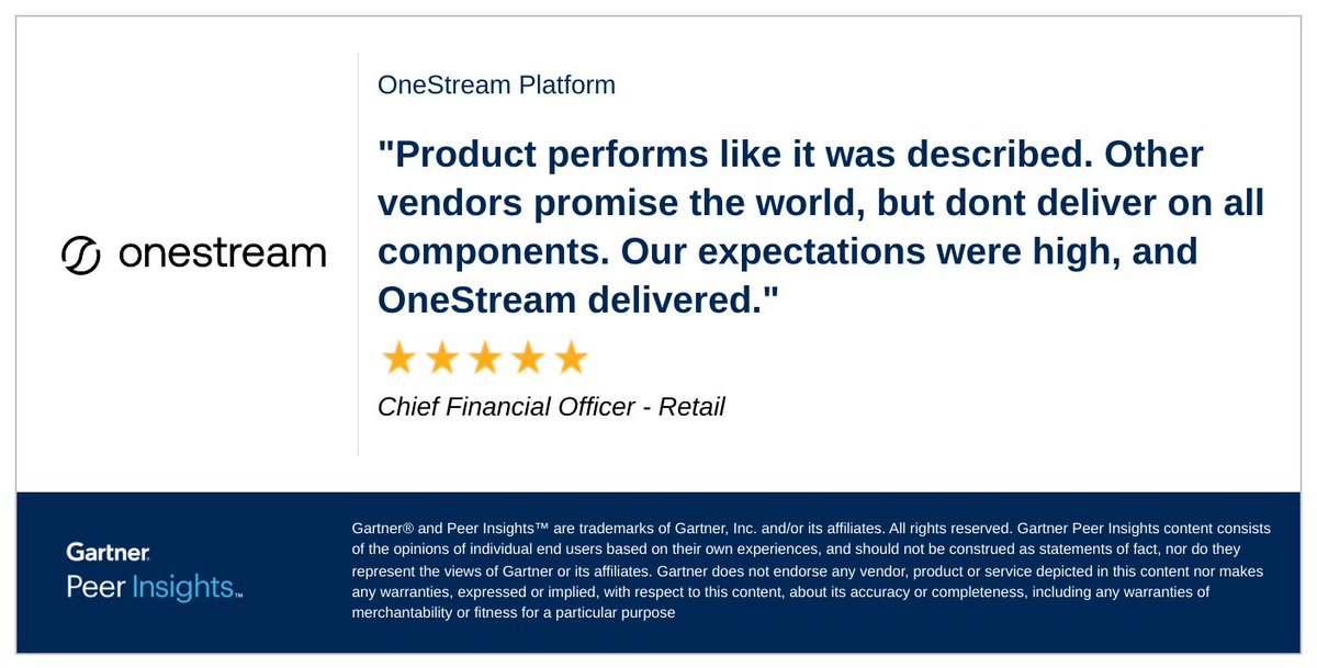 OneStream Software tweet media