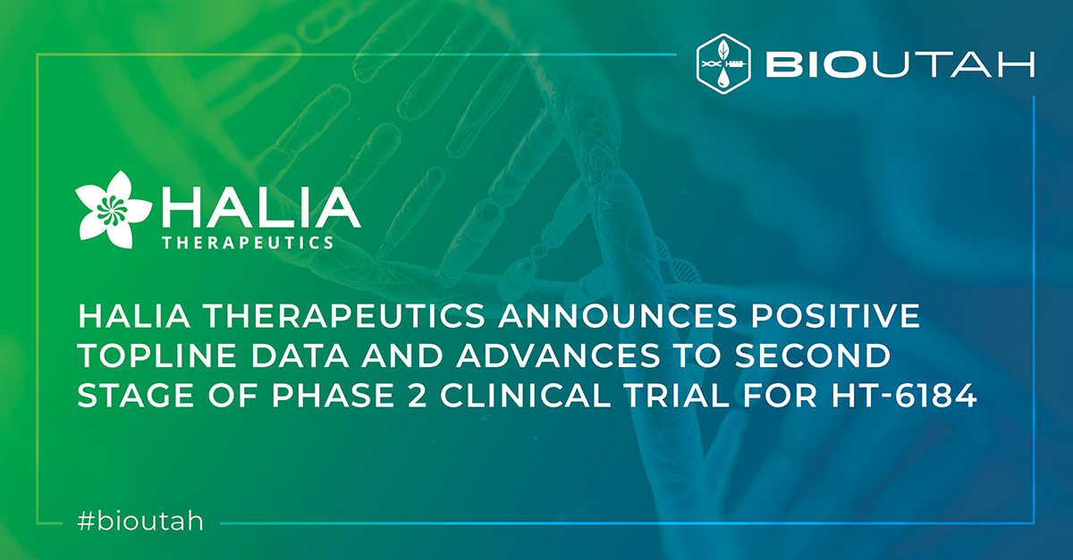 BioUtah (@bioutah) on Twitter photo <a href="/Halia_Tx/">Halia Therapeutics</a> advances to the second stage of its Phase 2 trial for HT-6184, a first-in-class, oral NEK7/NLRP3 inflammasome inhibitor in lower-risk MDS patients. Promising topline results show exciting potential. #UtahLifeSciences
🔗 Learn more: ow.ly/TQHl50UsUE8 <a href="/Halia_Tx/">Halia Therapeutics</a> advances to the second stage of its Phase 2 trial for HT-6184, a first-in-class, oral NEK7/NLRP3 inflammasome inhibitor in lower-risk MDS patients. Promising topline results show exciting potential. #UtahLifeSciences
🔗 Learn more: ow.ly/TQHl50UsUE8