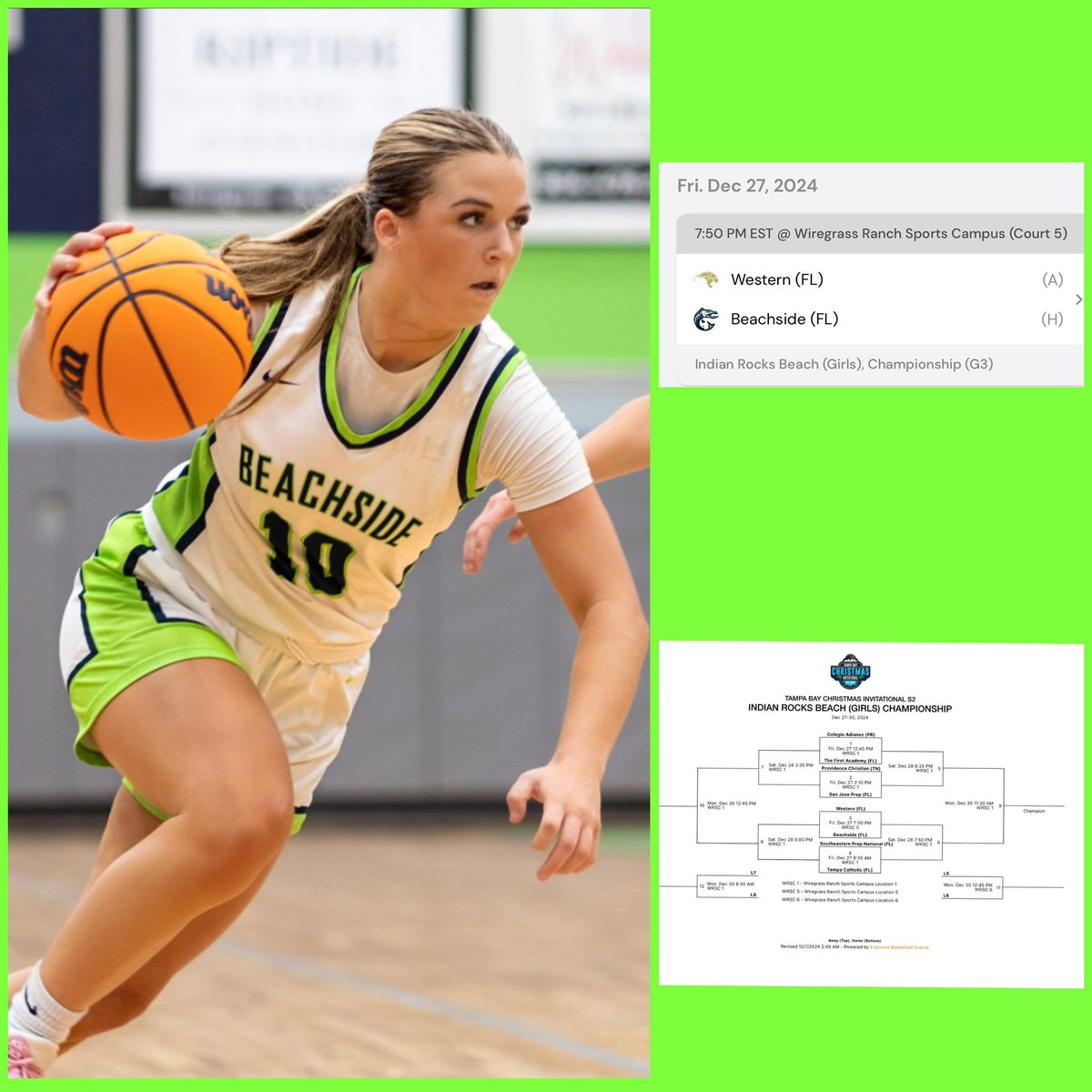 Morgan Cremen (@morgancremen13) on Twitter photo Looking forward to playing with my team at the Tampa Bay Christmas Invitational S2 this weekend.
Here is my schedule:
Friday, 12/27 vs Western High School at 7:50 on court 5.
3021 Sports Coast Way, Wesley Chapel, FL 33543
<a href="/ECunitedbball/">eastcoastunited</a>
<a href="/EJMurray8/">EJ Murray</a>
<a href="/hunterkeithl/">Keith Catfish Hunter</a>
<a href="/Repsonreps__/">RepsOnReps ™️</a> Looking forward to playing with my team at the Tampa Bay Christmas Invitational S2 this weekend.
Here is my schedule:
Friday, 12/27 vs Western High School at 7:50 on court 5.
3021 Sports Coast Way, Wesley Chapel, FL 33543
<a href="/ECunitedbball/">eastcoastunited</a>
<a href="/EJMurray8/">EJ Murray</a>
<a href="/hunterkeithl/">Keith Catfish Hunter</a>
<a href="/Repsonreps__/">RepsOnReps ™️</a>